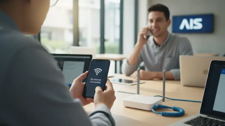 เน็ต ais ไม่ขึ้นแต่โทรได้ แก้ยังไงให้ดาต้ากลับมา