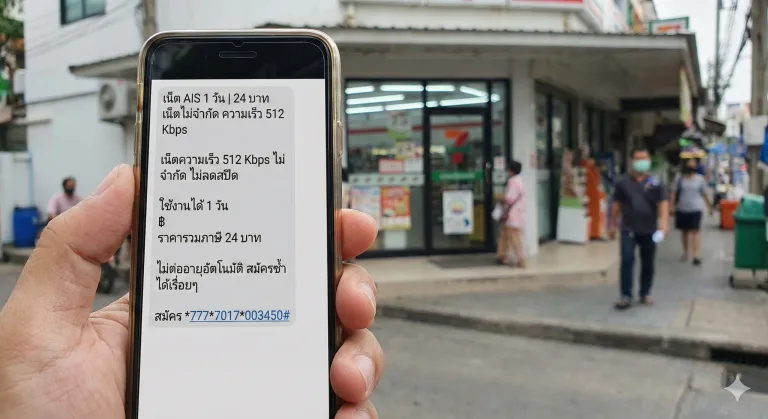 โปรเน็ต ais วันทูคอล 1 วัน เน็ตไม่จำกัด ที่ถูกที่สุด แค่ 24 บาท พร้อม รหัสกดสมัคร เติมเน็ตเองได้เลย 